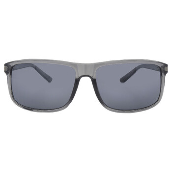 Smoke Mirror Rectangular Sunglasses TB7182 20C