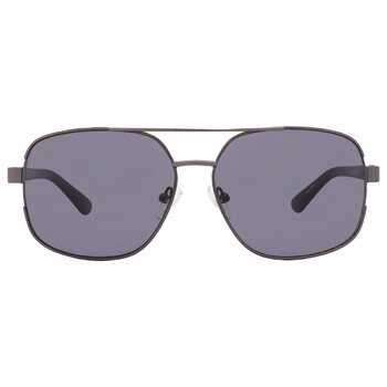 Smoke Rectangular Sunglasses GF0227 08A