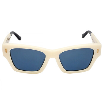 Solid Navy Rectangular Ladies Sunglasses TY7169U 189480