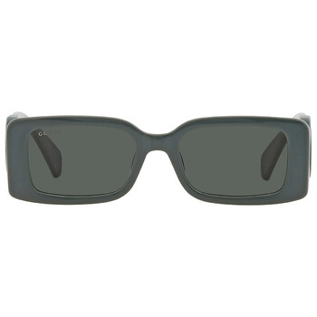 Solid Smoke Grey Rectangular Sunglasses GG1325S 003
