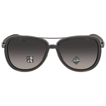Split Time Prizm Grey Gradient Pilot Sunglasses OO4129 412917