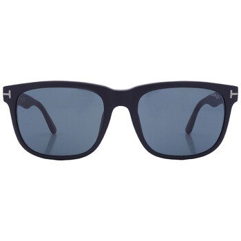 Stephenson Dark Teal Square Sunglasses FT0775 02N