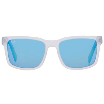Stone Shack Blue Hawaii Rectangular Sunglasses B86205