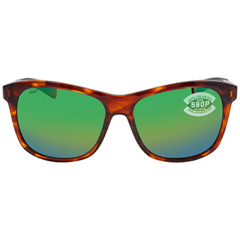 Vela Green Mirror Polarized Polycarbonate Sunglasses VLA 10 OGMP
