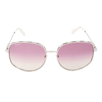 Violet Gradient Irregular Sunglasses SF277S 721
