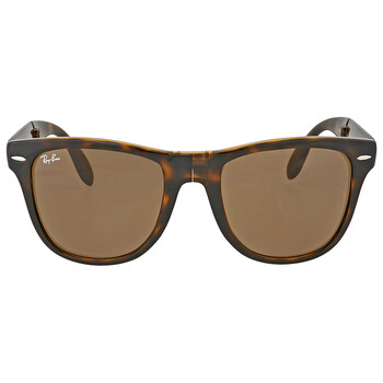Wayfarer Folding Classic Brown B15 Sunglasses RB4105 710