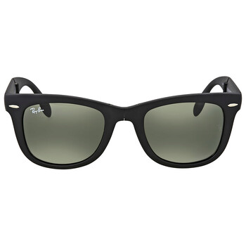 Wayfarer Folding Classic Green Classic G15 Sunglasses RB4105 601S