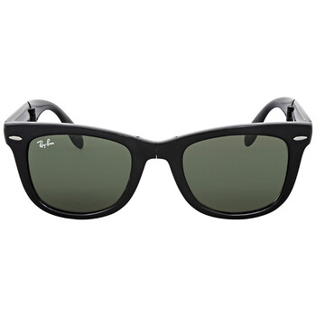 Wayfarer Folding Classic Green Classic G15 Sunglasses RB4105 601