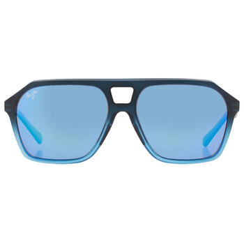 Wedges Blue Hawaii Navigator Sunglasses B88003