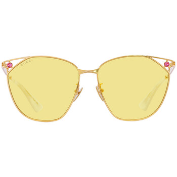 Yellow Cat Eye Sunglasses GG1375SA 002