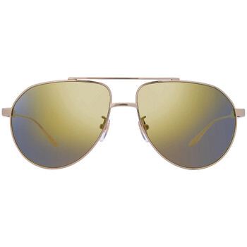 Yellow Pilot Sunglasses GG1311S 002