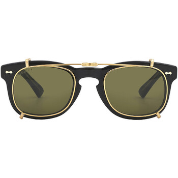 Yellow With Green Clip On Sport Sunglasses GG0182S 008