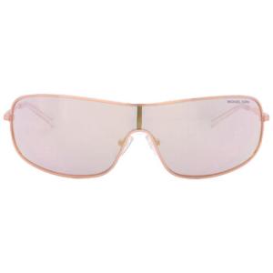 Aix Rose Gold Mirrored Rectangular Sunglasses MK1139 11084Z