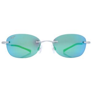 Aki Aki MAUIGreen Oval Sunglasses GM33317M