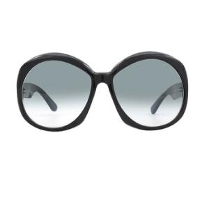 Annabelle Smoke Gradient Oversized Sunglasses FT1010 01B