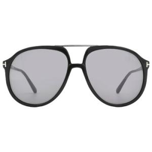 Archie Smoke MIrror Pilot Sunglasses FT1079 01C