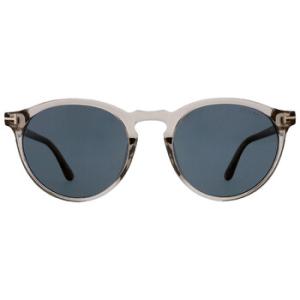 Aurele Blue Oval Mens Sunglasses FT0904 57V