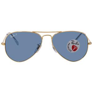 Aviator Classic Polarized Blue Sunglasses RB3025 9196S2