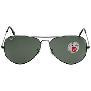 Aviator Classic Polarized Green Classic G15 Sunglasses RB3025 00458