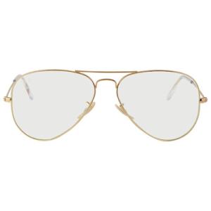 Aviator Clear Evolve Grey Photochromatic Sunglasses RB3025 0015F