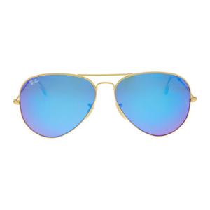 Aviator Flash Lenses Blue Sunglasses RB3025 11217
