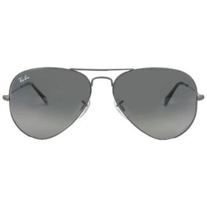 Aviator Gradient Grey Sunglasses RB3025 00471