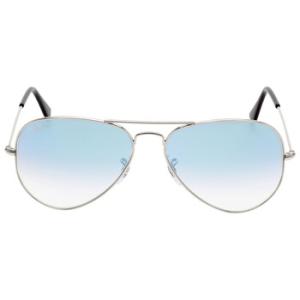 Aviator Gradient Light Blue Sunglasses RB3025 0033F