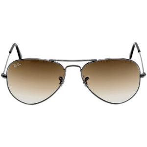 Aviator Gradient Light Brown Sunglasses RB3025 00451