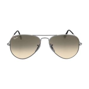 Aviator Gradient Light Grey Sunglasses RB3025 00332