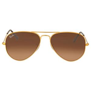 Aviator Gradient PinkBrown Gradient Sunglasses RB3025 9001A5