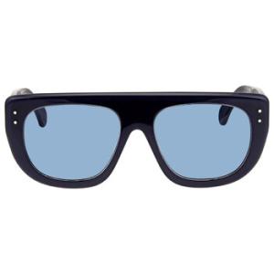 Azzedine Alaia Blue Rectangular Sunglasses AA0033S003
