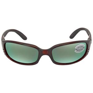 BRINE Green Mirror Polarized Glass Sunglasses BR 10 OGMGLP