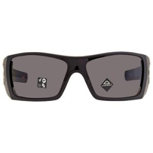 Batwolf Prizm Grey Polarized Wrap Sunglasses OO9101 910168