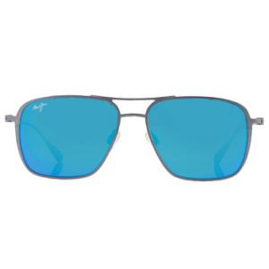 Beaches Blue Hawaii Navigator Titanium Sunglasses B541N27A