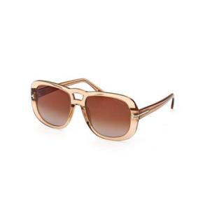 Billie Brown Gradient Pilot Sunglasses FT1012 45F
