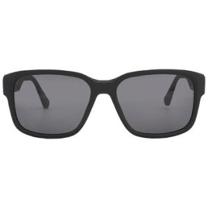 Black Rectangular Sunglasses CKJ21631S 002