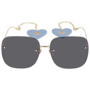 Black Square Sunglasses GG1148S 001