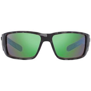 Blackfin Pro Green Mirror Rectangular Sunglasses 6S9078 907813