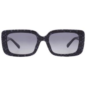 Blue Gradient Rectangular Sunglasses HC8380U 57654L