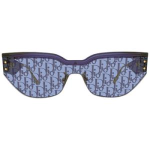 Blue Logo Cat Eye Sunglasses DIORCLUB M3U 30B8
