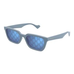 Blue Logo Rectangular Sunglasses GG1539S 003