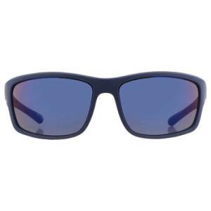Blue Mirror Wrap Sunglasses HD0671S 91X