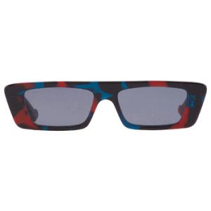 Blue Rectangular Sunglasses GG1331S 007