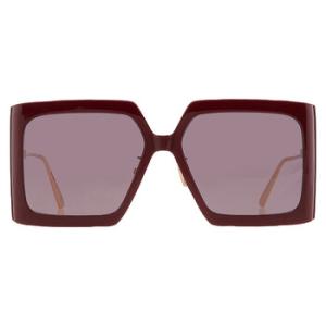 Bordeaux Square Sunglasses DIORSOLAR S2U CD40039U 66S