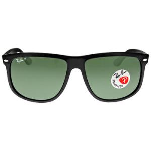 Boyfriend Polarized Green Rectangular Sunglasses RB4147 60158