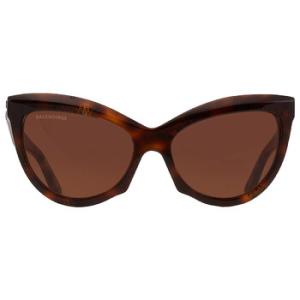 Brown Cat Eye Sunglasses BB0217S002