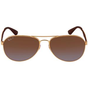 Brown Gradient Aviator Sunglasses RB3549 001T5