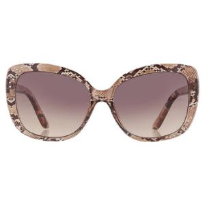 Brown Gradient Butterfly Sunglasses GF0383 45F