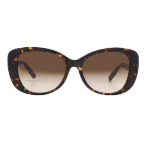 Brown Gradient Butterfly Sunglasses HC8322 51203B