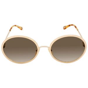 Brown Gradient Oval Sunglasses CH0100S 004